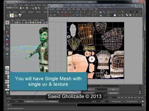 Maya Pipeline toolset & character generator